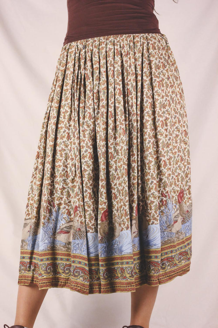 Vilda vintageviskoosihame