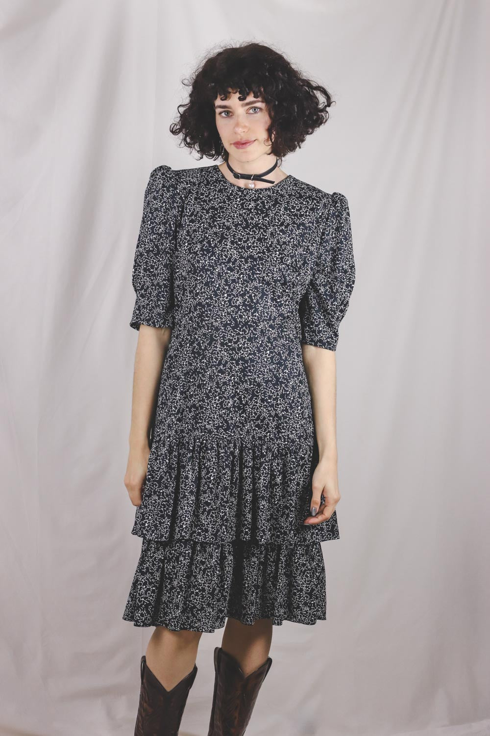 Lana 80-luvun vintagemekko