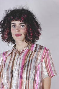 Aurelia lyhythihainen vintagepusero