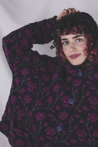 Merilda hupullinen kevyt vintagevillatakki