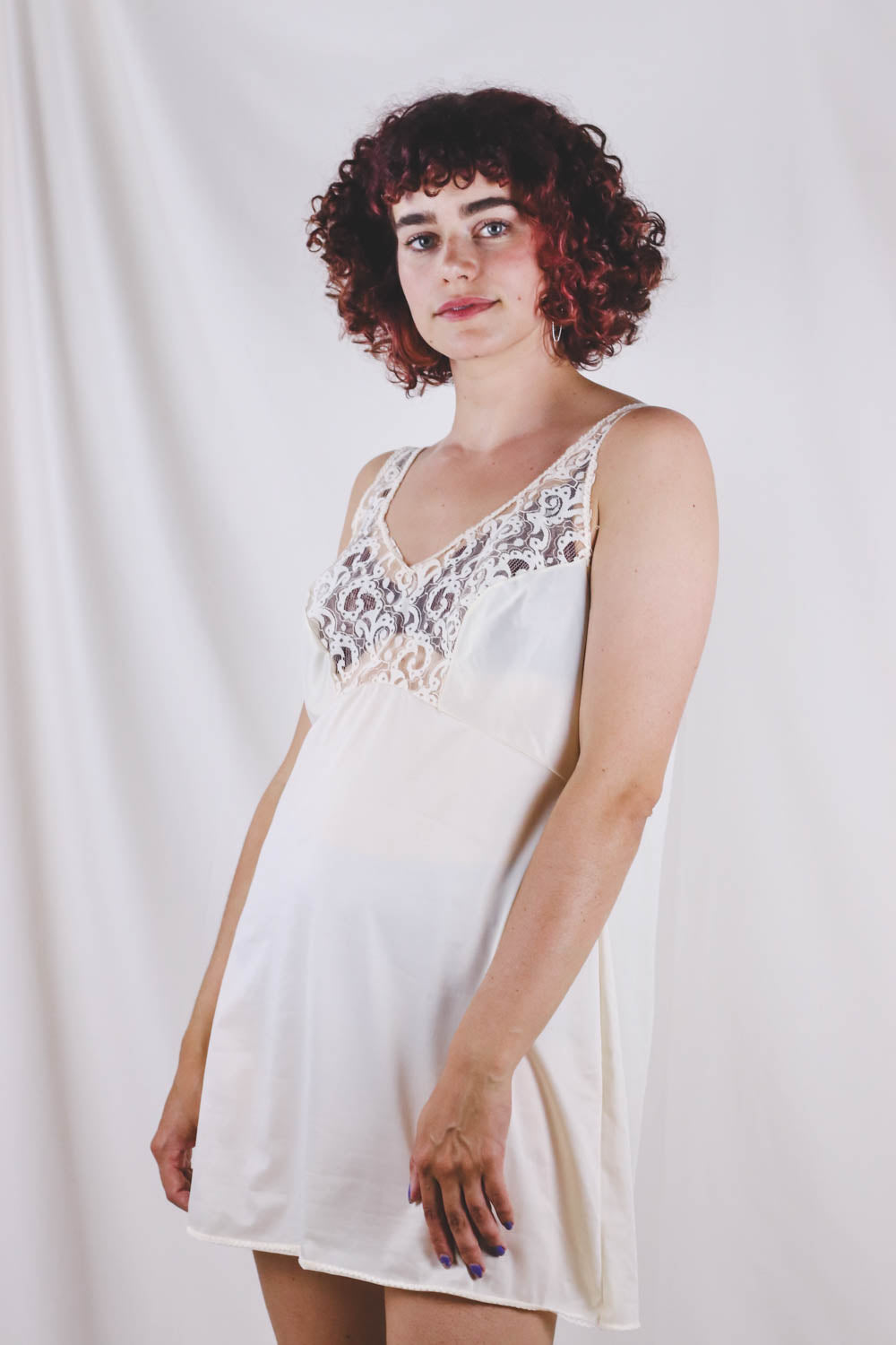 Dalia vintage slip dress