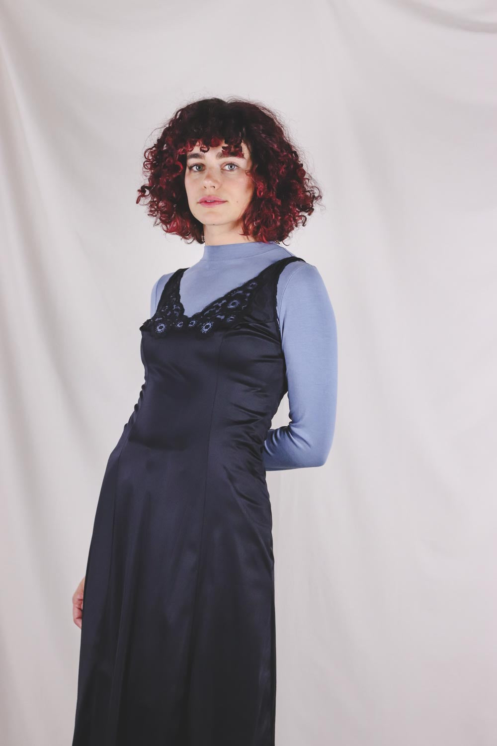 Salli vintage slip dress