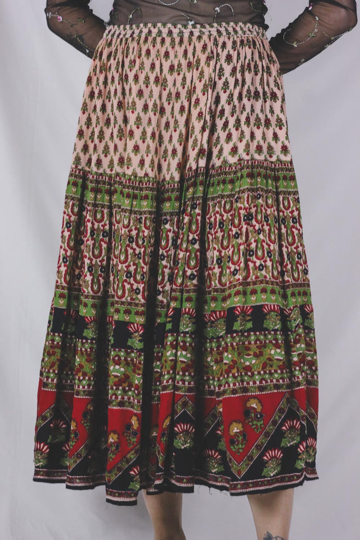 Ulda vintageviskoosihame