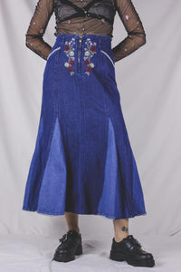 Seeli vintagepuuvillahame