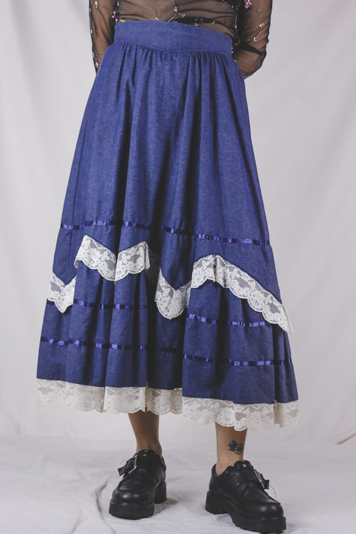 Bettine vintagepuuvillahame