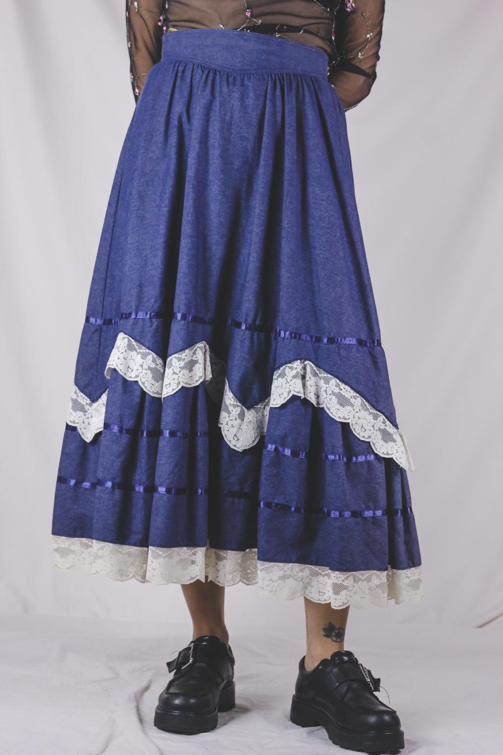 Bettine vintagepuuvillahame