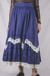 Bettine vintagepuuvillahame