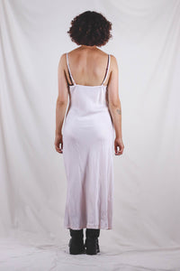Agata silkkinen vintage slip dress