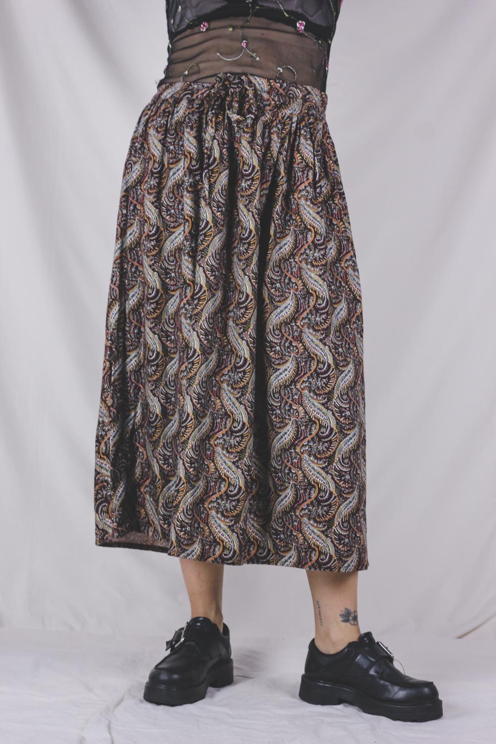 Madina vintageviskoosihame