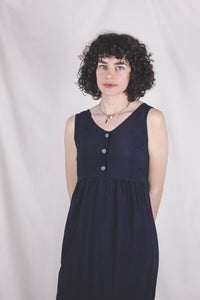 Lara italialainen vintageviskoosimekko