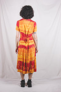 Safira vintageviskoosimekko