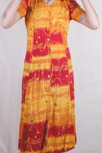 Safira vintageviskoosimekko