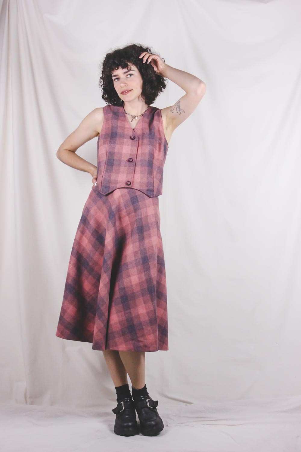 Laila vintagevillakangasasu