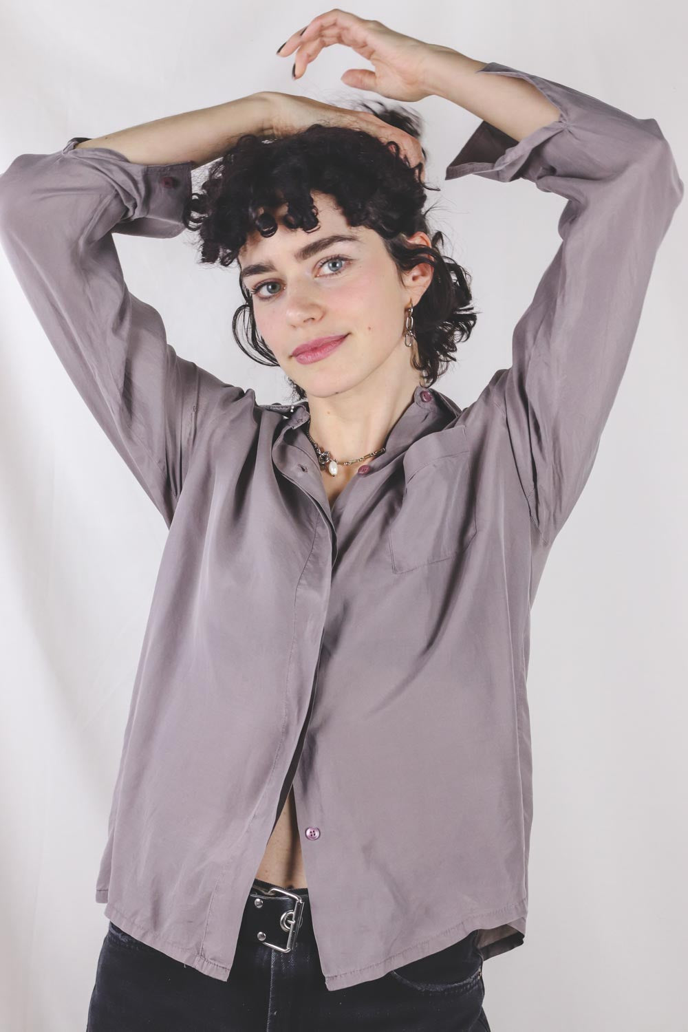 Helga vintagesilkkipusero
