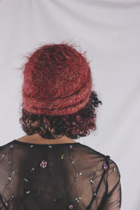 Ladia käsintehty vintagemohairpipo