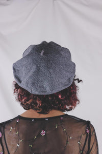 Gedi harmaa vintagevillabaskeri