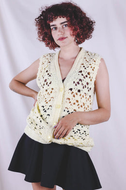 Miola vintagevirkkuuliivi