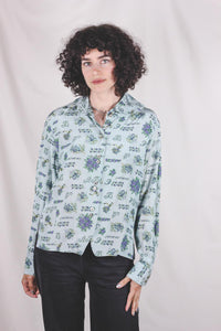 Veela kotimainen vintageviskoosipusero