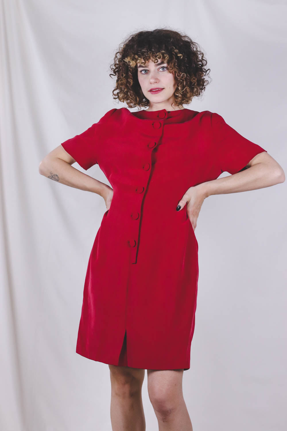 Bia 90-luvun vintagesilkkimekko