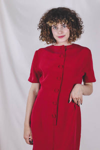 Bia 90-luvun vintagesilkkimekko