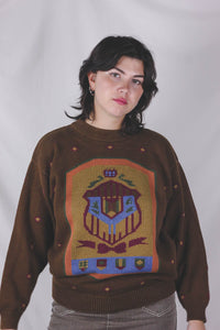 Telda kotimainen P.T.A. vintagepuuvillaneule