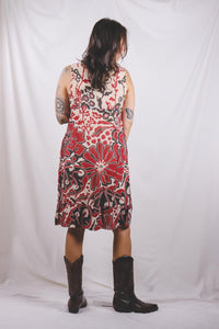 Sienna vintagesilkkimekko