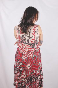 Sienna vintagesilkkimekko