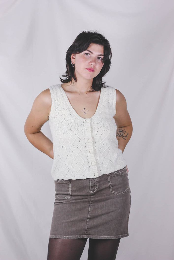Erino vintagevillaneuleliivi