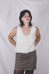 Erino vintagevillaneuleliivi