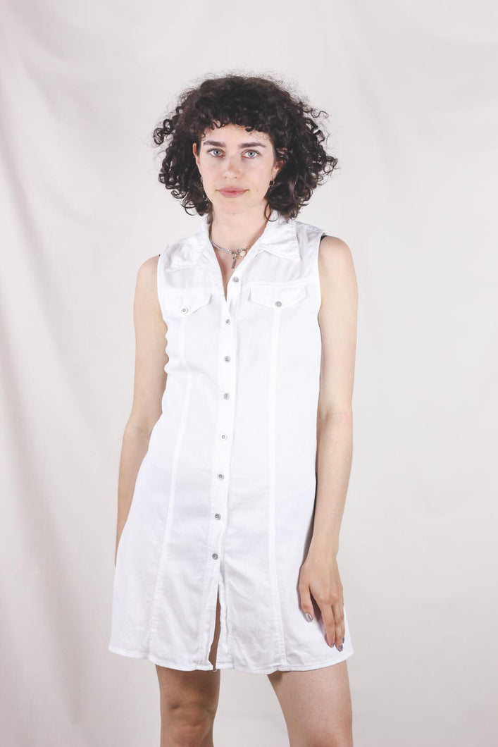 Clara vintagepuuvillamekko