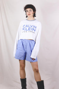 Calvin Kleinin cropattu vintagepaita