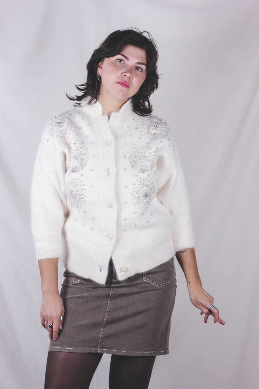 Elda vintageangoraneule