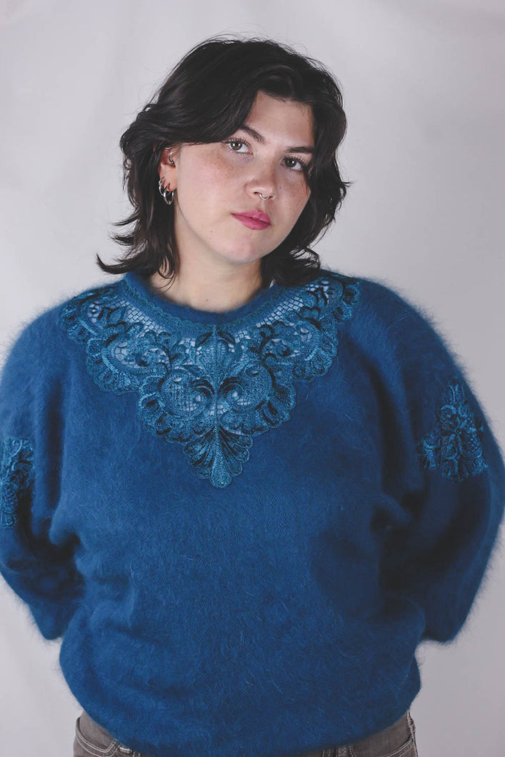 Aida vintageangoraneule