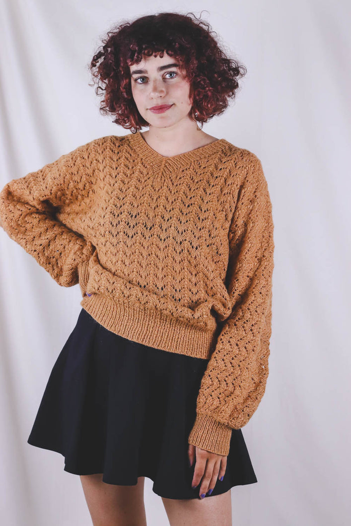 Jessi vintagevirkkuuneule