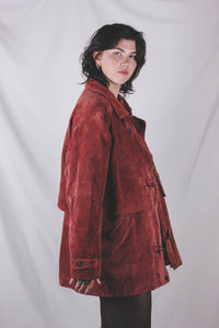 Abila vintagemokkanahkatakki