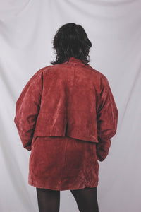 Abila vintagemokkanahkatakki