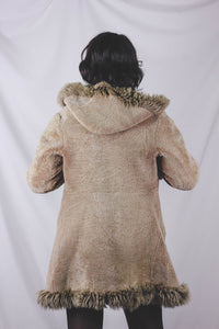 Liona vintagelampaankarvatakki