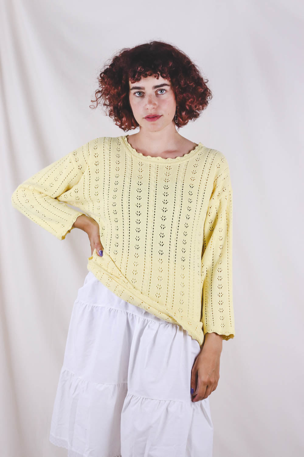 Aino vintagevirkkuuneule