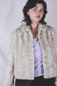 Livia vintagekeinokarvatakki