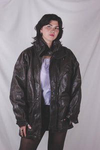 Alisia vintagenahkatakki