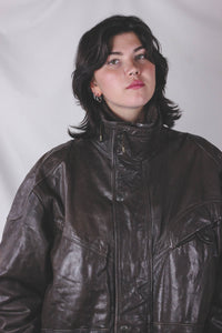 Alisia vintagenahkatakki