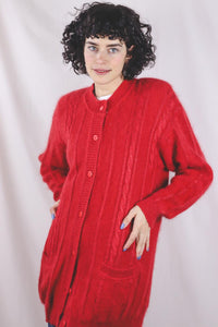 Alva vintageangoraneule