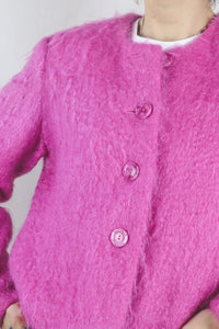 Hedda vuorellinen vintagemohairneuletakki