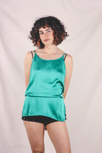 Edina vintagesilkkitoppi