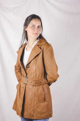 Lina vintagenahkatakki