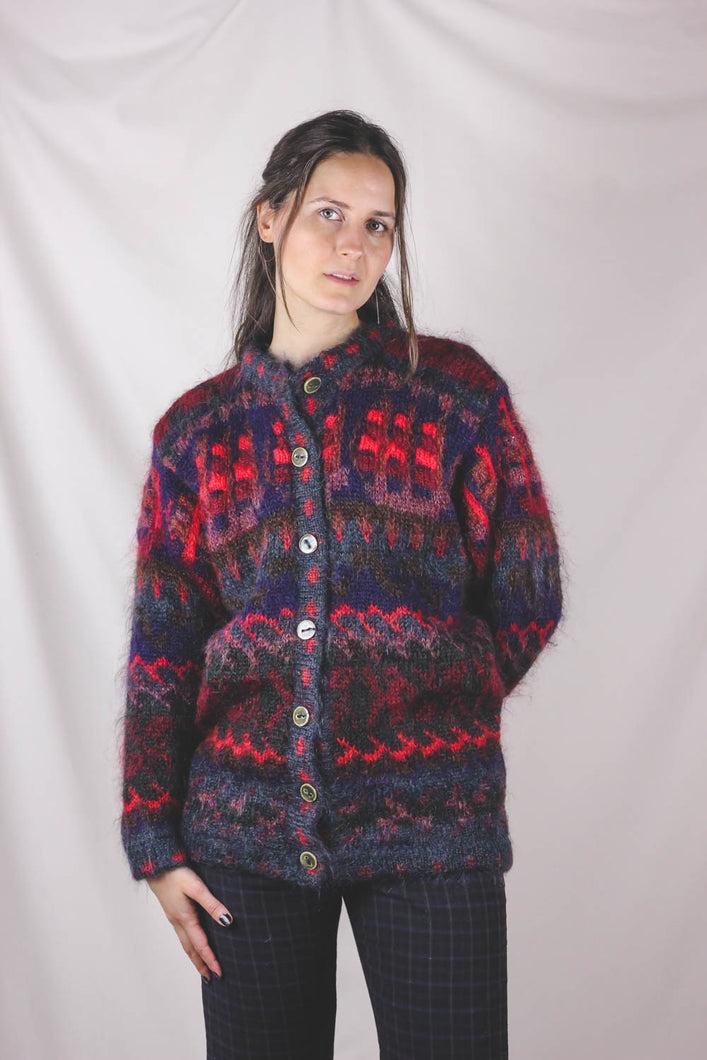 Nedina vuorellinen vintagemohairneule