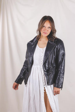Ebba vintagenahkatakki