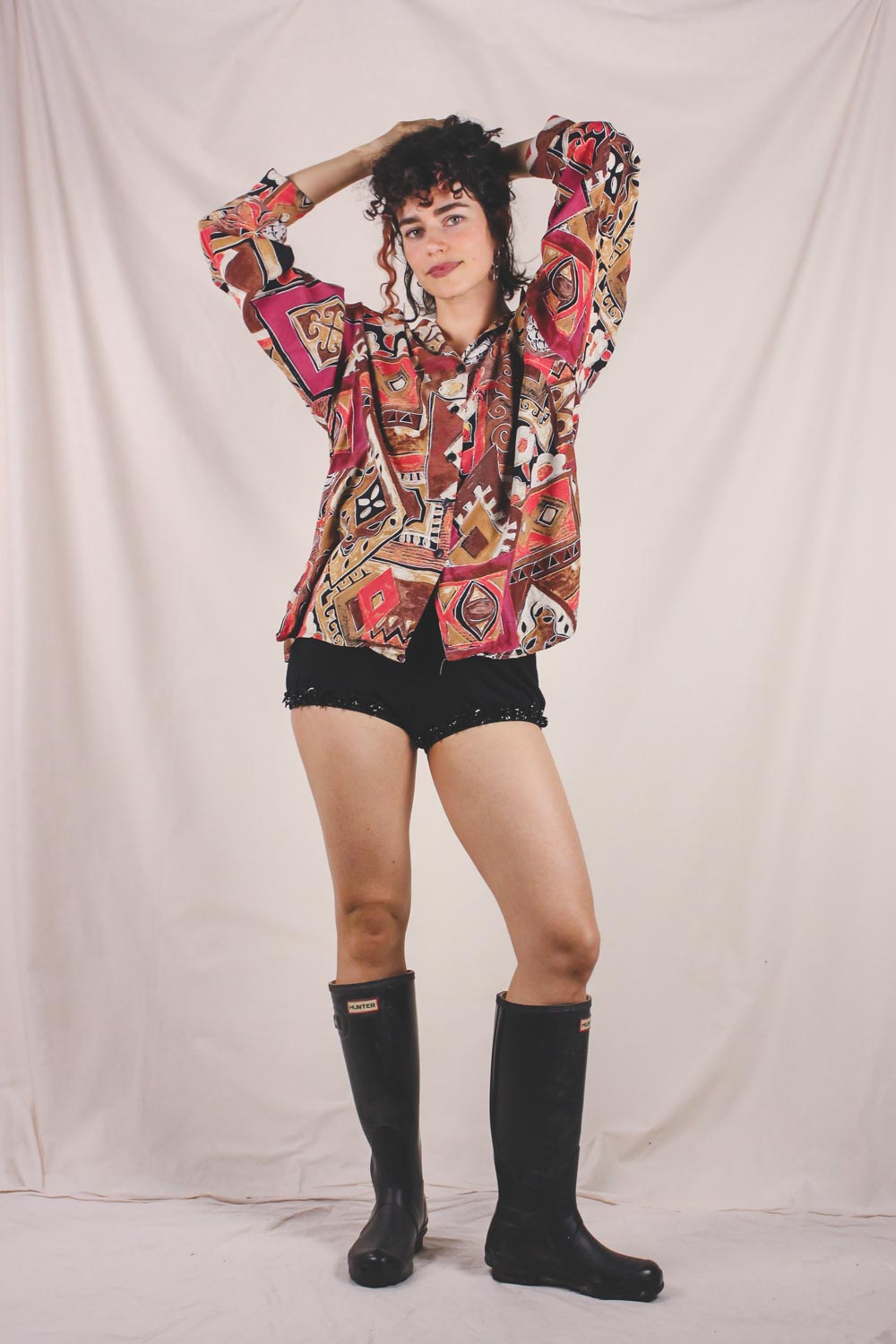 Laila vintageviskoosipusero