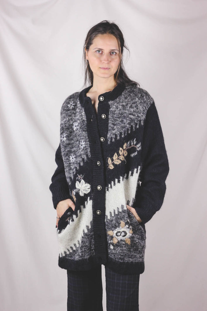 Nevida vuorellinen vintagemohairneule