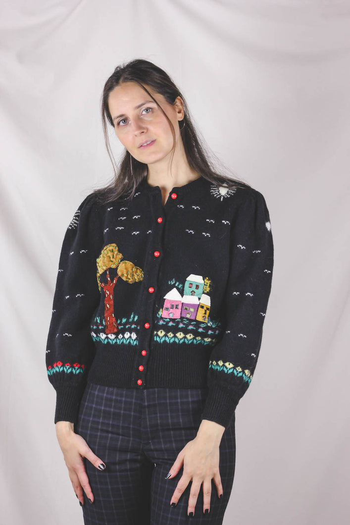 Nedla vintagevillaneule